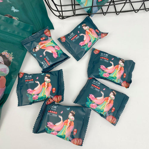 Fresh-Towel Draw — Single-Use Face Towels