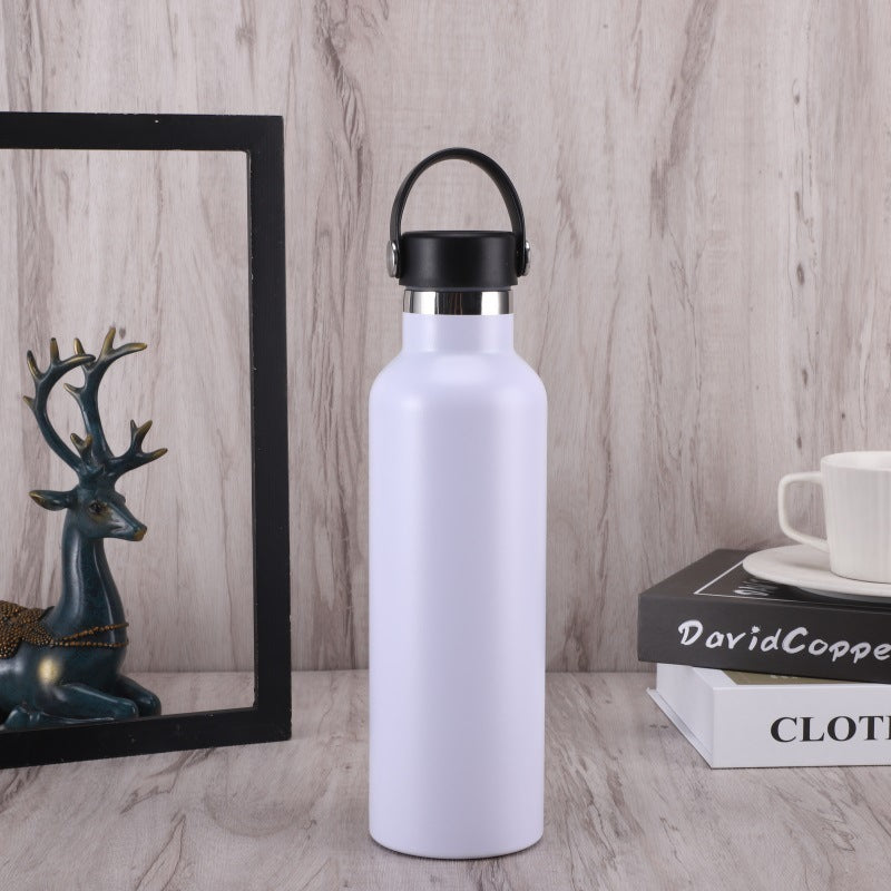 Trail Canteen — Insulated Bottle with Handle & Straw Lid
