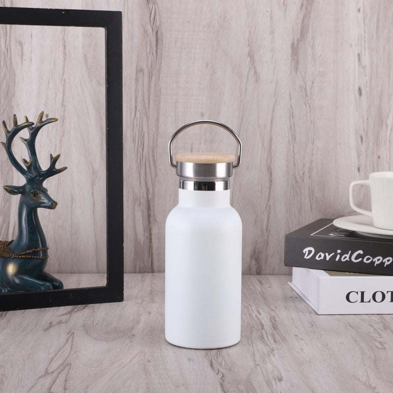 Trail Canteen — Insulated Bottle with Handle & Straw Lid